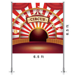 Circus Stage Backdrop