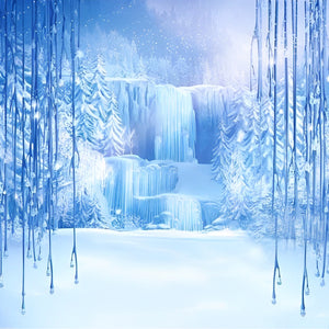 Frozen Ice Backdrop