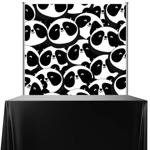 Panda Pattern Backdrop