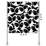 Panda Pattern Backdrop