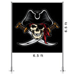 Pirate Skull Backdrop