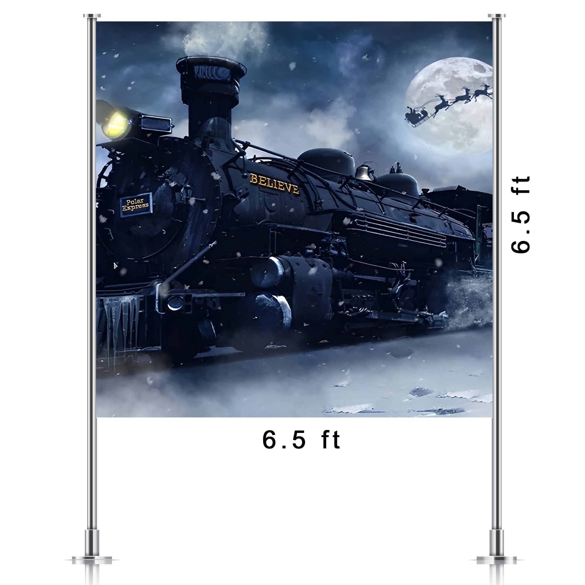 Polar Express Backdrop