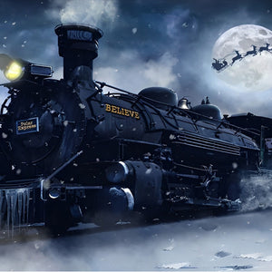 Polar Express Backdrop