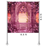 Princess Castle Balcony Backdrop