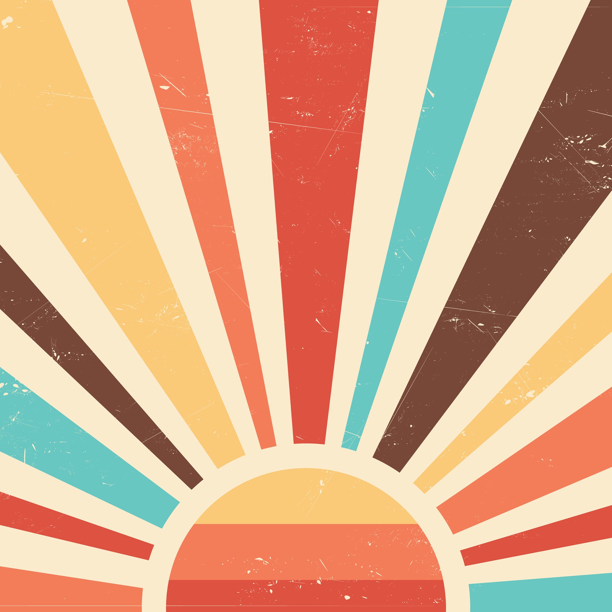 Retro Sun Backdrop