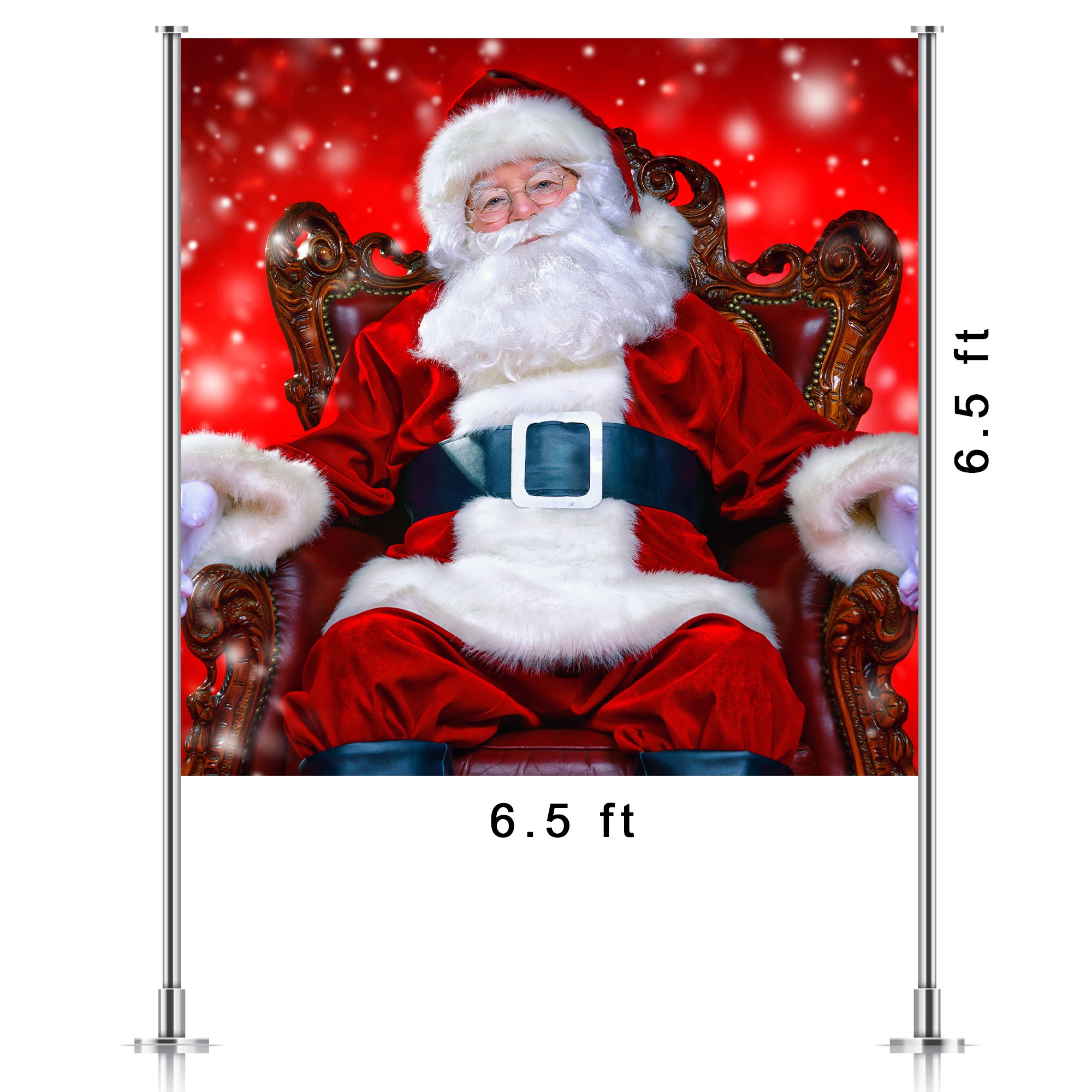 Santa Backdrop