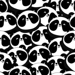 Panda Pattern Backdrop