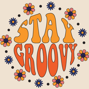 Stay Groovy Backdrop