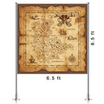 Treasure Map Backdrop