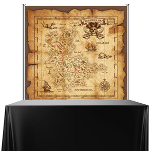 Treasure Map Backdrop