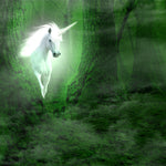 White Unicorn Backdrop