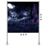 Spooky Witch House Backdrop